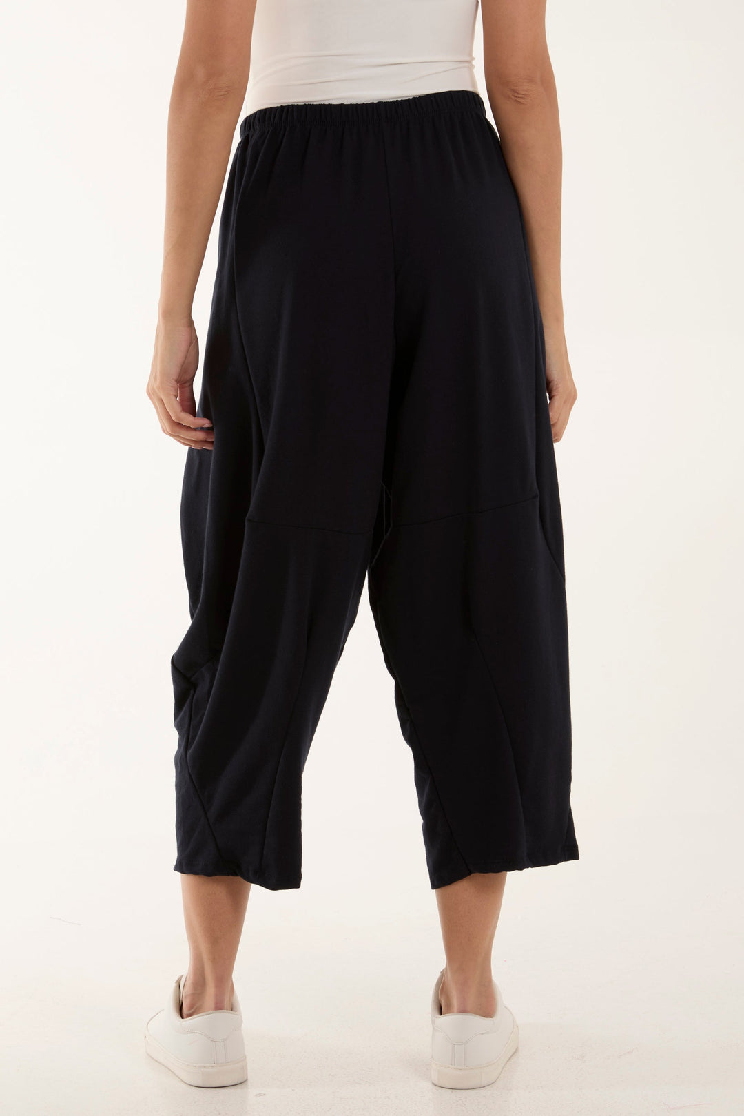 Jersey Pockets Relaxed Fit Trousers