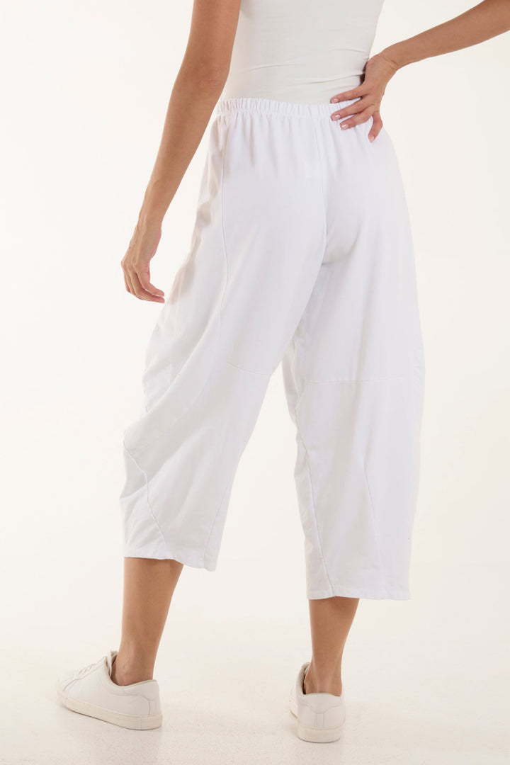 Jersey Pockets Relaxed Fit Trousers