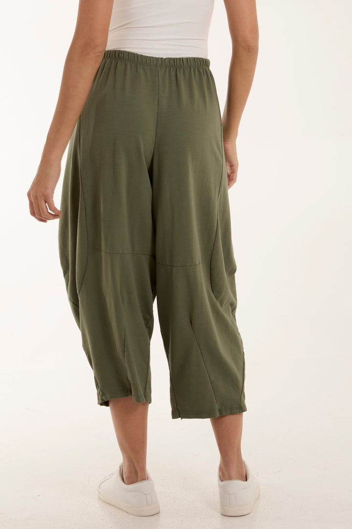 Jersey Pockets Relaxed Fit Trousers