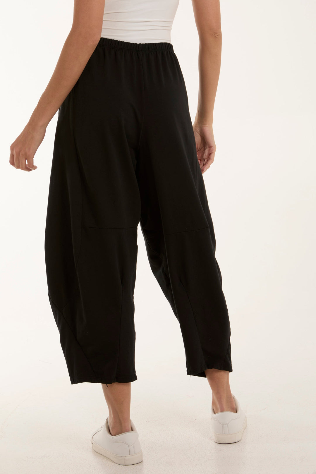 Jersey Pockets Relaxed Fit Trousers