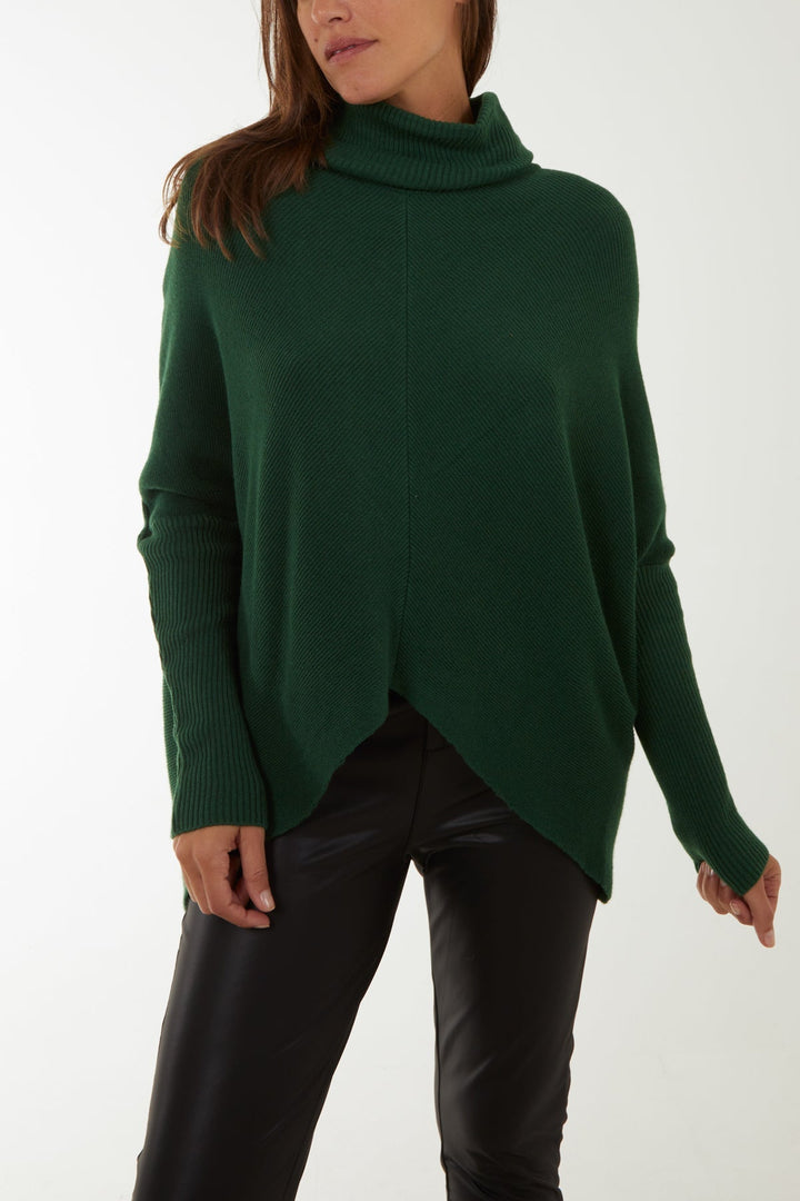 Long Sleeve Roll Neck Jumper