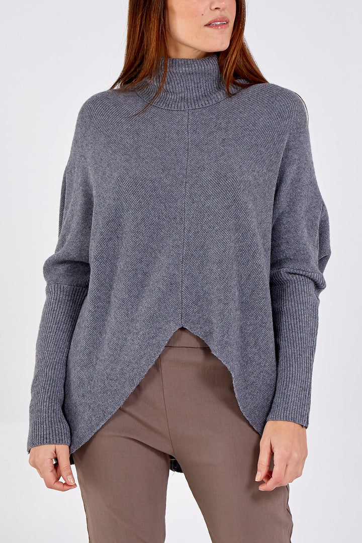 Long Sleeve Roll Neck Jumper