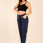 Italian Glitter Drawstring Waistband Magic Pants
