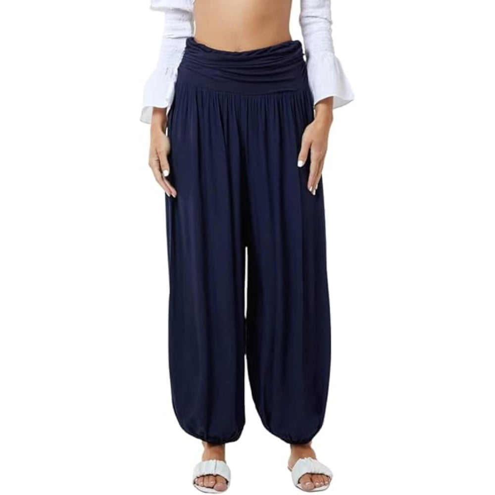 Women’s Plain Italian Harem Trousers