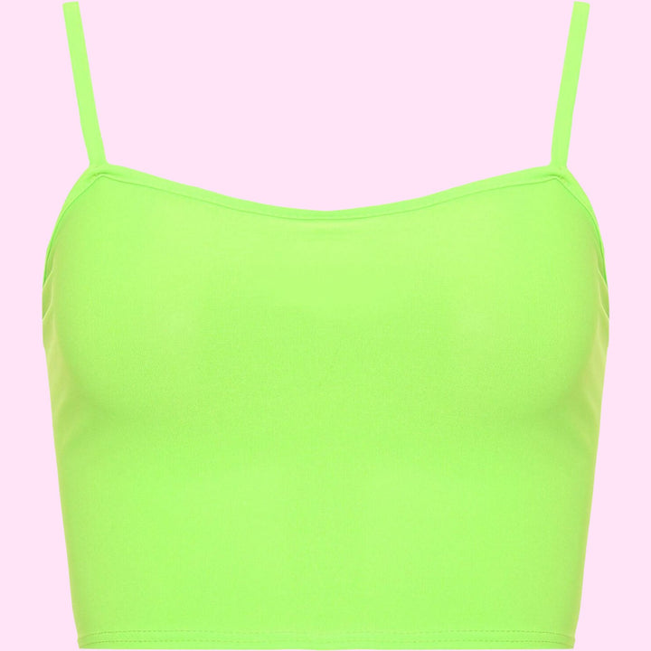 Plain Sleeveless Cami Bra