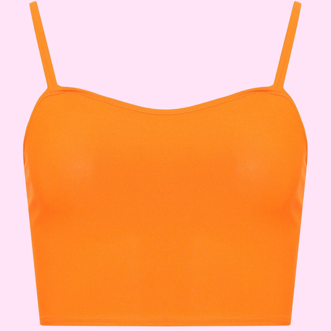 Plain Sleeveless Cami Bra