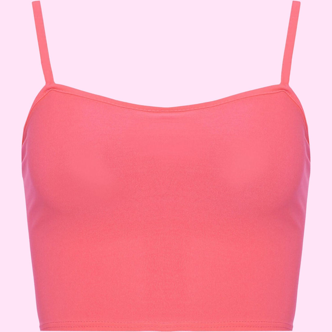 Plain Sleeveless Cami Bra