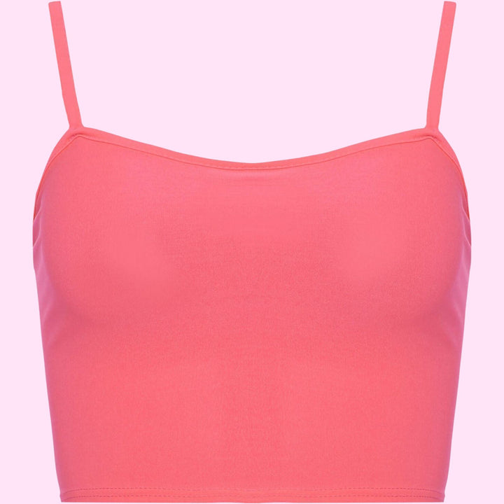 Plain Sleeveless Cami Bra