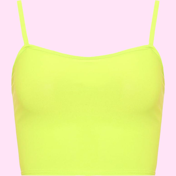 Plain Sleeveless Cami Bra