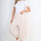Italian Plain Linen Hareem Pants