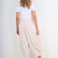 Italian Plain Linen Hareem Pants