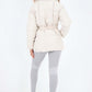 Italian Belted Hooded Jacket Coat