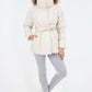 Italian Belted Hooded Jacket Coat