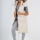 Italian Padded Pockets Hooded Long Gilet