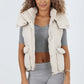 Italian Padded Pockets Hooded Gilet