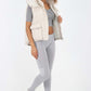 Italian Padded Pockets Hooded Gilet
