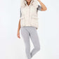 Italian Padded Pockets Hooded Gilet