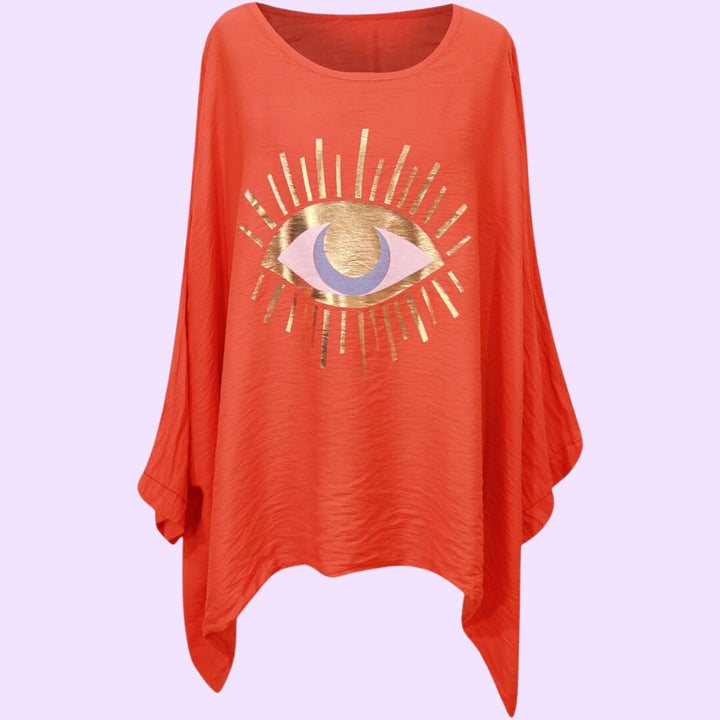 Italian Evil Eye Kimono Fashion Top