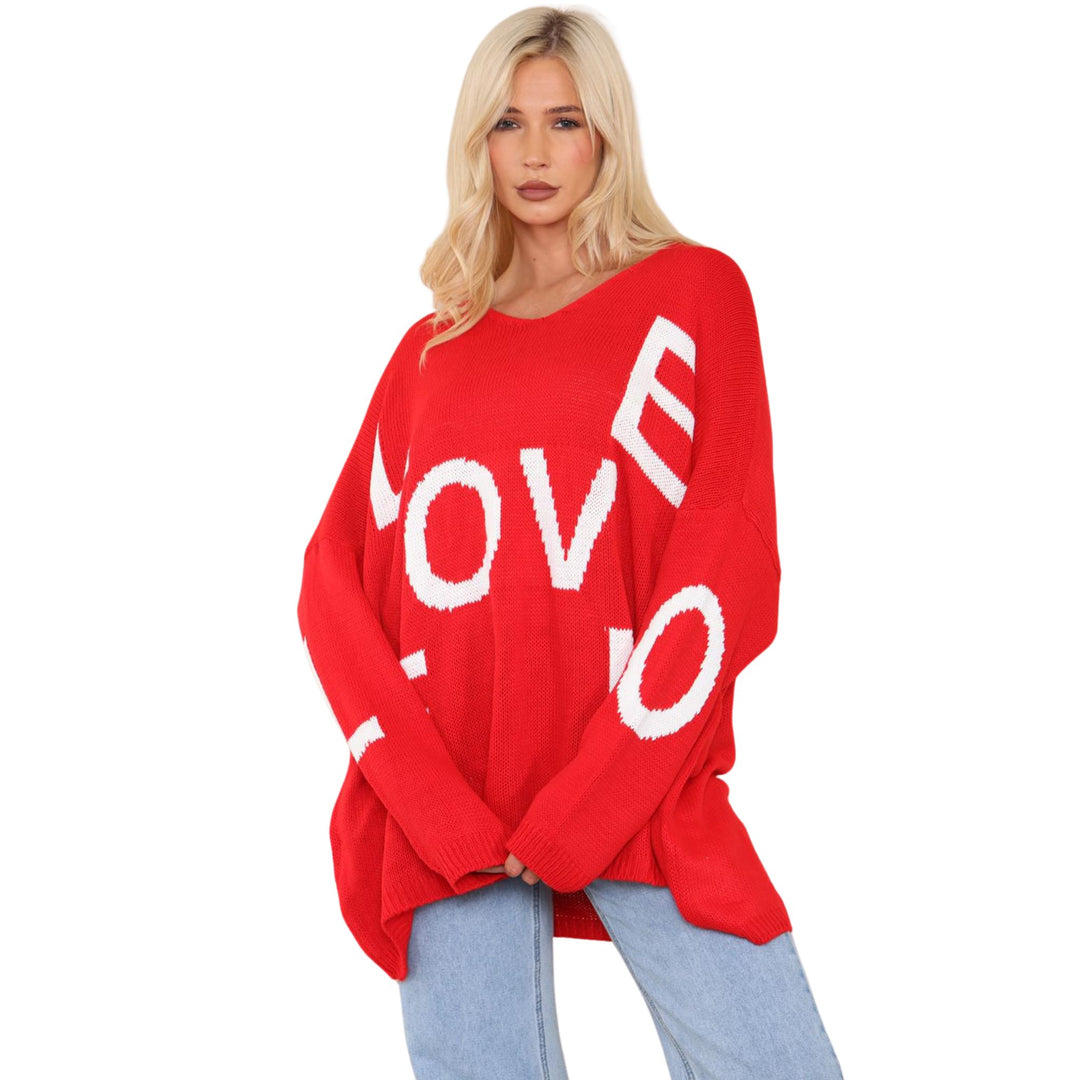 FLX Love Print Jumper