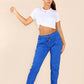 Italian Glitter Drawstring Waistband Magic Pants