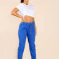 Italian Glitter Drawstring Waistband Magic Pants