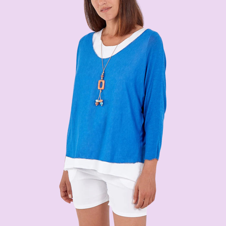 Necklace Double Layer Top