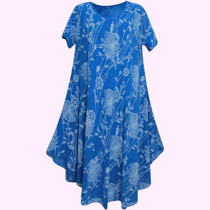 Italian A-Line Flowy Swing Dress