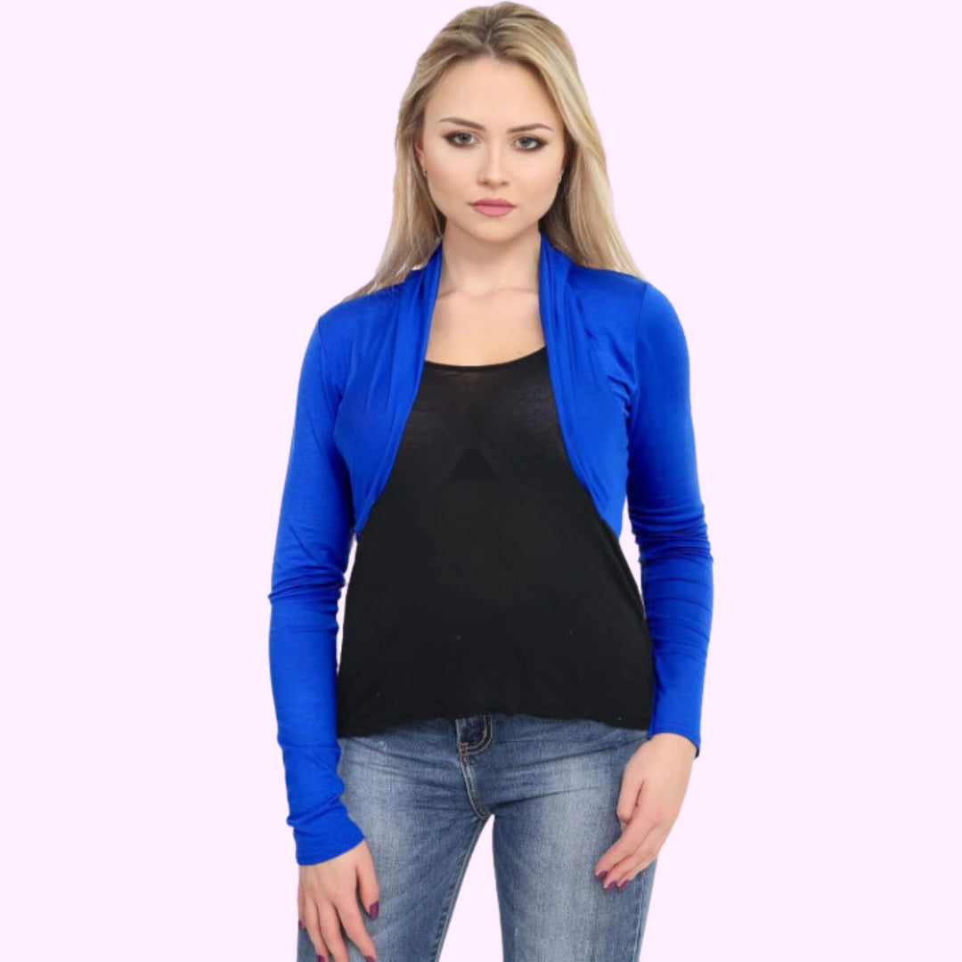 Long Sleeve Bolero Shrug