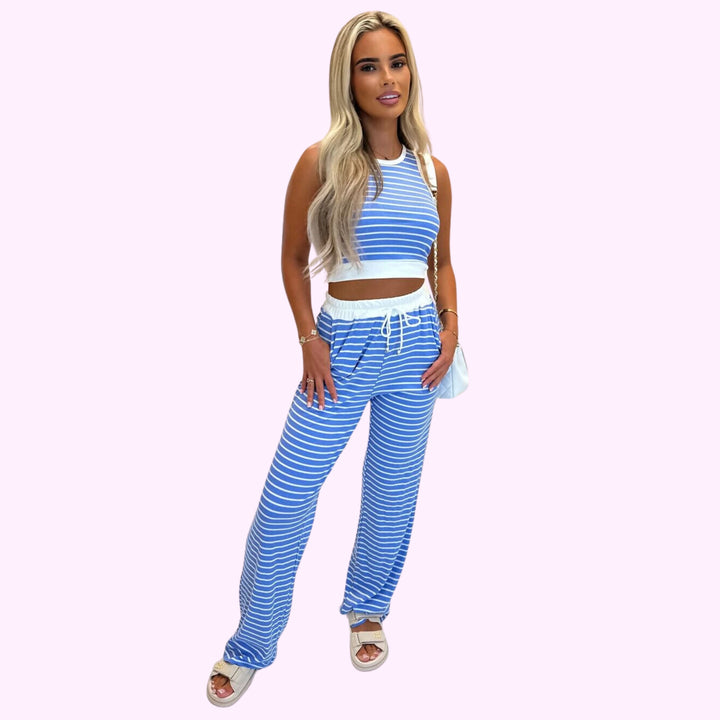 STRIPED 2 PIECE MATCHING SET