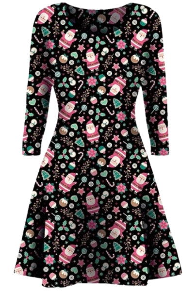 Santa Candy Gift Christmas Dress