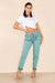 Italian Glitter Drawstring Waistband Magic Pants