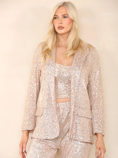 Sequin Blazer