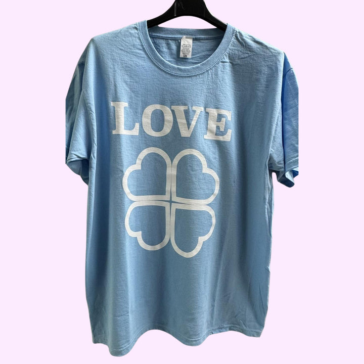 Love Slogan Printed T-Shirt