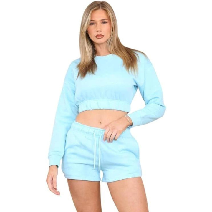 Fleece 2-Piece Jumper & Short Set