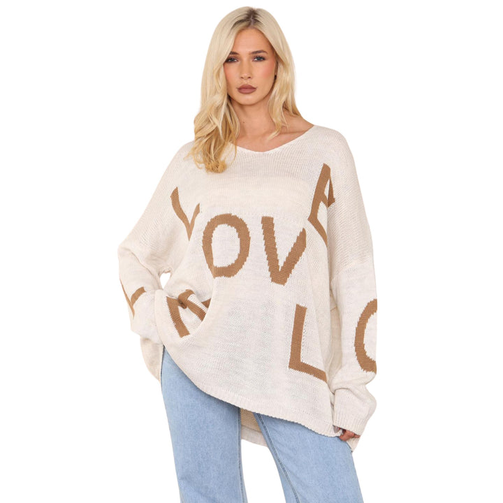 FLX Love Print Jumper