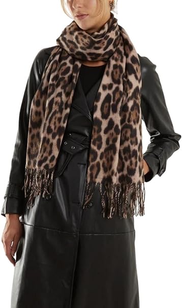 Leopard Print Scarf