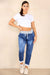 Italian Plain Drawstring Cotton Joggers