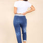 Italian Plain Drawstring Cotton Joggers