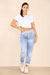 Italian Plain Drawstring Cotton Joggers