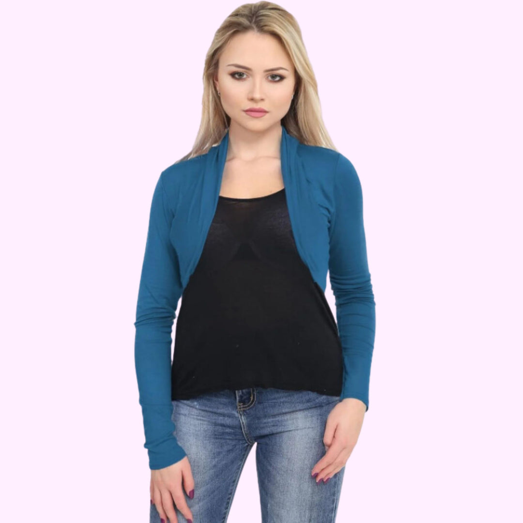 Long Sleeve Bolero Shrug