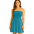 Women’s Plain Strapless Bandeau Midi Dress