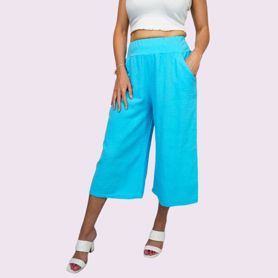 Soft Cotton Italian Culottes