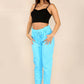 Italian Glitter Drawstring Waistband Magic Pants