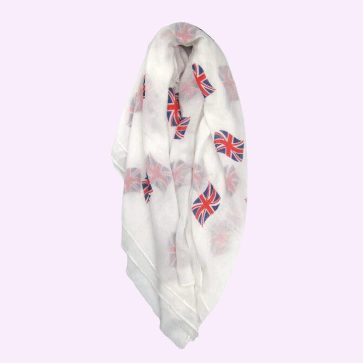 Union Jack Print Scarf