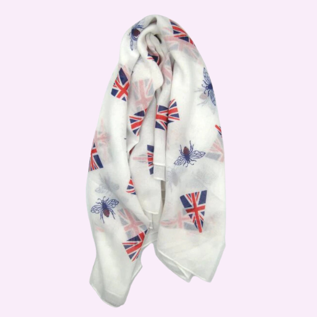 Union Jack Print Scarf