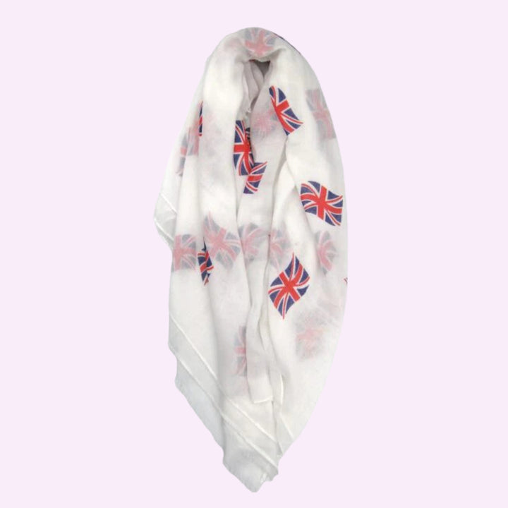 Union Jack Print Scarf