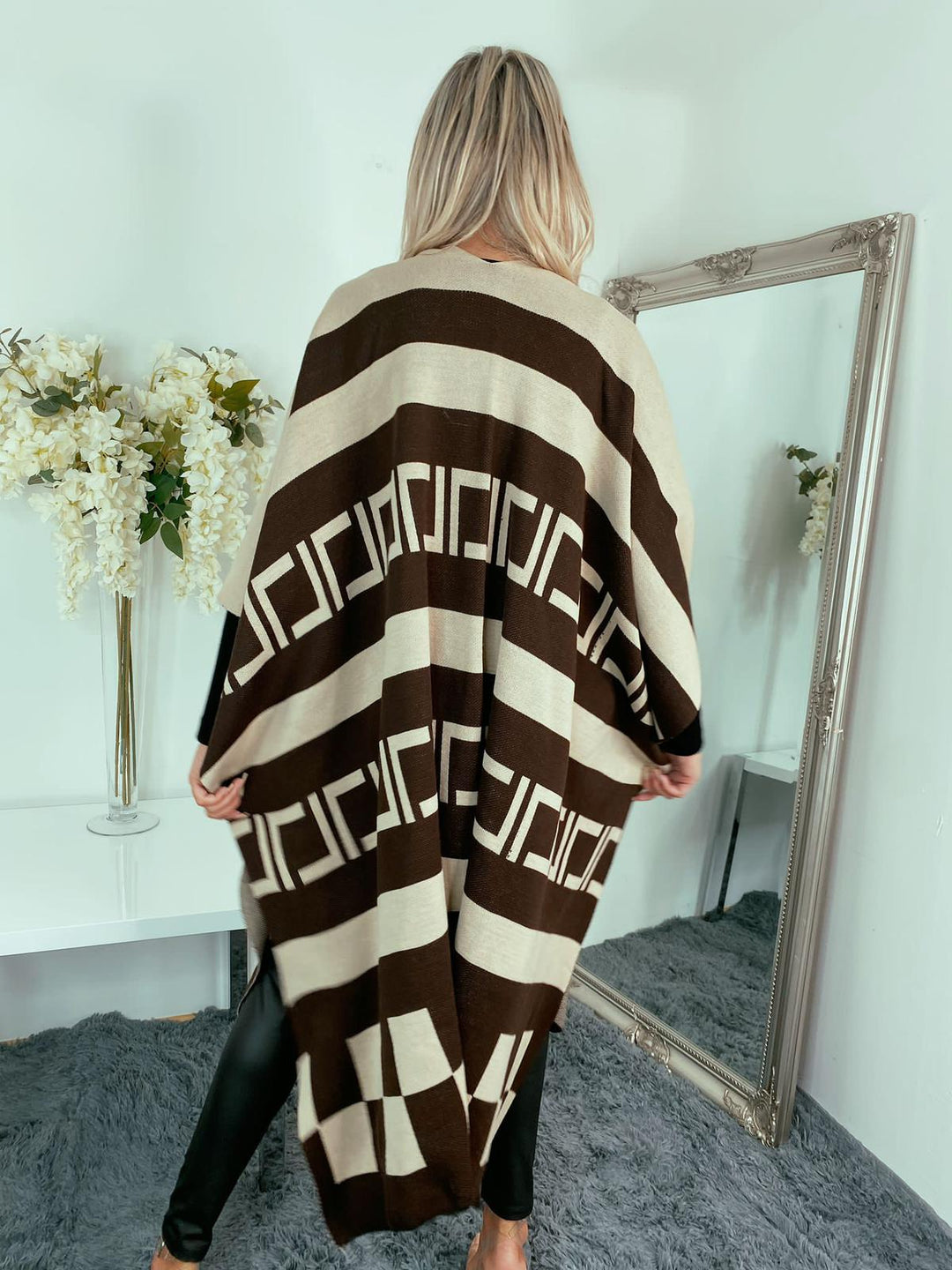 Printed Poncho