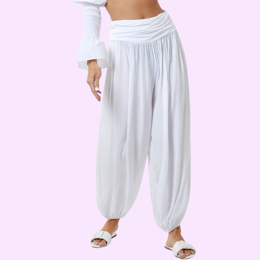 OVERSIZED HAREM TROUSERS