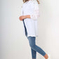 Italian Lace Sleeve Hooded Long Cardigan