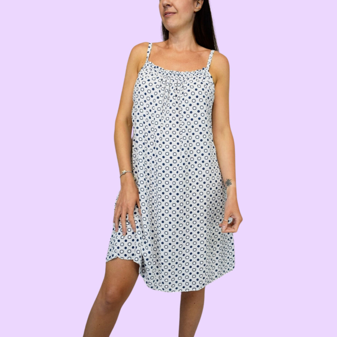 Abstract Spot Italian Sun Dress